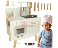 Medinė virtuvė su priedais LULILO Retro 74 cm