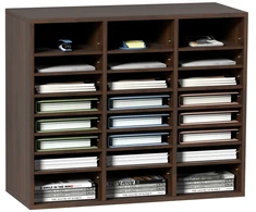 Medinis dokumentų organizatorius. 24 skyriai. keliamoji galia 10 kg. 73.7x30.5x62 cm