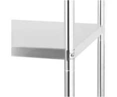 Metalo detektorius Metalinė maitinimo sandėlio lentyna iki 200 kg 70 x 60 x 180 cm