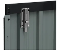 Metalinis sodo įrankių namelis 145 x 86 x 135 cm