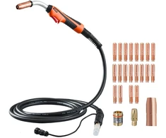 MIG suvirinimo pistoletas 250A 457m kabelis suderinamas su Miller