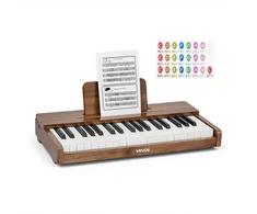 Mini medinis muzikinis žaislas su 37 klavišais. reguliuojamas garsumas
