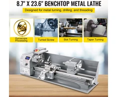 Mini tekinimo staklės metalui 750W 220V 50Hz vienfazis