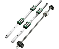 Miniatiūrinis tiesiaeigis kreipiantysis HGR20-1500mm CNC staklėms