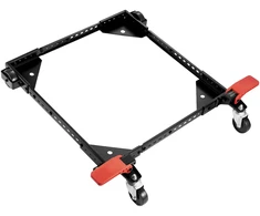 Mobili pagrindo platforma sunkiai technikai. keliamoji galia 226.8kg. reguliuojama 304-914 mm