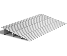 Moduliniai reguliuojami aliuminio slenksčio pandusai 423 x 864 x 87 mm. apkrova 360 kg