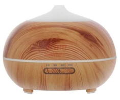 Oro drėkintuvas difuzorius IT2 300 ml USB šviesiai rudas