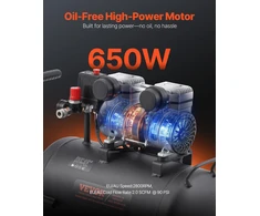 Oro kompresorius 30 L be alyvos ?W