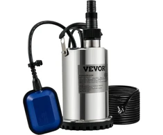 Panardinamas drenažinis siurblys nešvariam vandeniui. 550 W