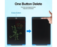 Piešimo planšetė su rašikliu PP8 LCD juodas