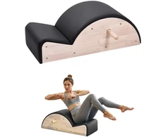 Pilates stuburo korektorius. guminio medžio. pusiausvyros ir stiprinimo pratimams