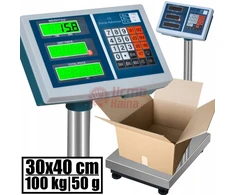 Platforminės svarstyklės 1001As (100 kg 40x30)