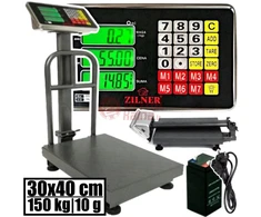 Platforminės svarstyklės 1501BSFM (150 kg 30x40)