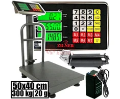 Platforminės svarstyklės 3002BMFM (300 kg 50x40)
