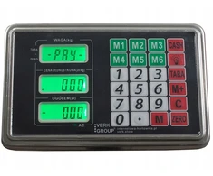 Platforminės svarstyklės BERIMAX N8T-1LZYT 100 kg 30x40 cm
