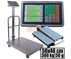 Platforminės svarstyklės HS 3002BMFM (300 kg 50x40)