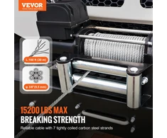 Plieninis gervės trosas. 9.5 mm x 30.5 m. trūkio jėga 67.6 kN