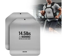 Plieninių svorio diskų rinkinys apkrautai liemenei (2x6,59 kg), jėgos treniruotėms