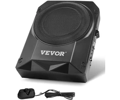 Plonas automobilinis žemų dažnių garsiakalbis po sėdyne. 254 mm. 400 W