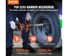 Pneumatinis smūginis veržliaraktis 254 cm 4284 Nm