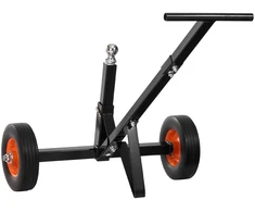Priekabos transportavimo vežimėlis. aukštis reguliuojamas 42-56 cm. keliamoji galia 272 kg