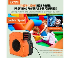 Pripučiamas oro pūtiklis. 1100 W (1.5–1.7 AG). komercinis