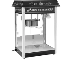 Profesionali popcorno mašina 230V 1.6kW juoda skadri