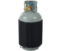 Propano baliono šildomasis apvalkalas 120 W. iki 18 kg balionams. vandeniui atsparus