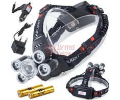 Prožektorius ant galvos 5 x LED T6 CREE