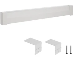 Radiatoriaus dangtelis-profilis. 1526 mm. plieno. baltas. namų renovacijai