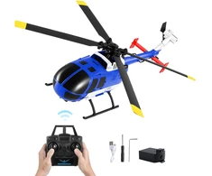 Radijo bangomis valdomas sraigtasparnis. 4 sraigtai. 2.4 GHz. 6 ašių giroskopas