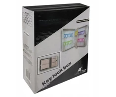 Raktų spintelė BERIMAX 2HW-1TR 48 raktų 25x20x8 cm ir 48 pakabukai
