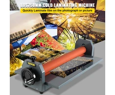Rankinis šaltojo laminavimo aparatas. 750 mm. 4 minkšto gumos volai