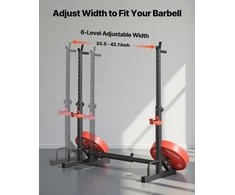 Reguliuojamo aukščio ir pločio jėgos treniruoklis (Power Cage). apkrova 250 kg