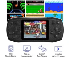 Retro žaidimų konsolė BERIMAX 5WA-2HKB 620 žaidimų, LCD
