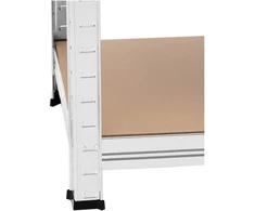 Sandėliavimo stelažas 5 lentynos iki 875 kg 90 x 30 x 180 cm 2vnt pilkas