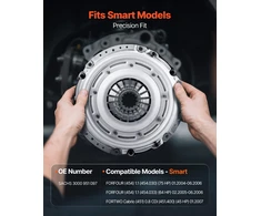 Sankabos komplektas su prispaudimo disku. OEM. Smart Forfour/Fortwo automobiliams