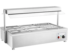 Sausas bemaras su 6 GN indais 55L Royal Catering