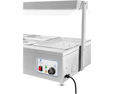 Sausas bemaras su 6 GN indais 55L Royal Catering