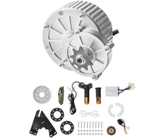 Šepetėlinio nuolatinės srovės variklio rinkinys. 450 W. 36 V. 3000 aps/min. el. dviračiams. motoroleriams