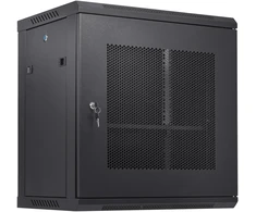 Sieninė serverio/tinklo spinta 12U. gylis 14.8 col.. apkrova iki 90 kg