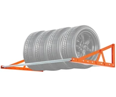 Sieninis padangų laikiklis. reguliuojamas 787-1440 mm. plienas. keliamoji galia iki 181 kg