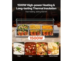 Šildomas bufetas 1500 W