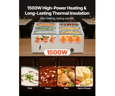 Šildomas bufetas 1500 W