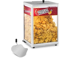 Šildytuvas vitrina nachos, žemės riešutams, spragėsiams su samteliu