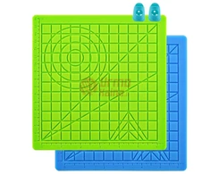 Silikoninis 3D piešimo padas 18 x 18 cm + apsaugos