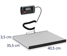 Skaitmeninės pašto svarstyklės su LCD ekranu 200 kg