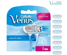 Skustuvo galvutės Gillette Venus 8 vnt.