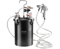 Slėginė dažų talpykla purškimui. 15 l. su maišymo funkcija. reguliuojamas slėgis iki 60 PSI