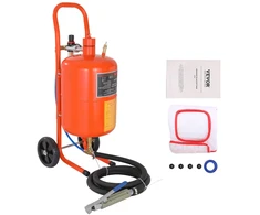 Smėliapūtė 18.92 L. slėgis 60-110 PSI. 4 keraminiai antgaliai. nešiojama